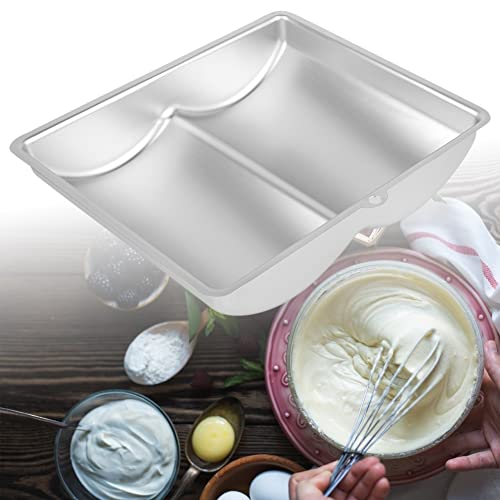 Hapivida Book Shape Cake Pan, Aluminium Alloy 3D Birthday Cake Molds Metallic Cake Tin Non Stick Bakeware Baking Mold for DIY Baking Decorating by Hapivida - Image 4