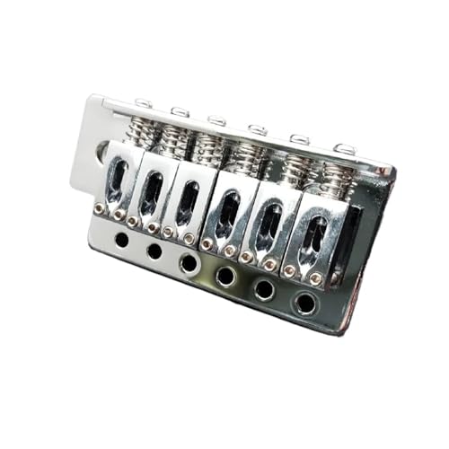 Pont trémolo unique guitare électrique noir avec bloc de selle à 6 cordes