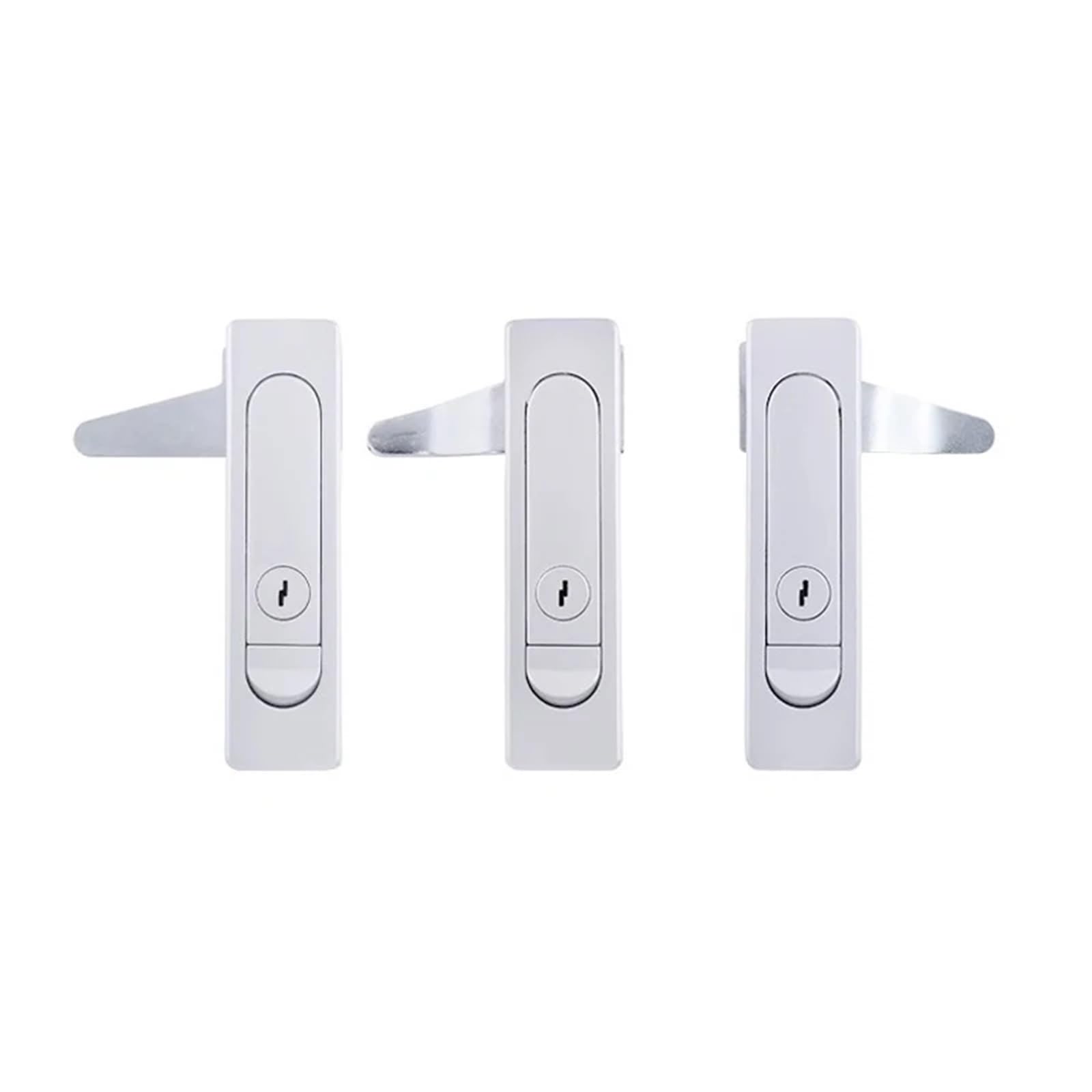 Serrure d'avion MS730 en alliage de zinc mat pour armoire électrique et casier en lot de 3