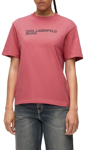 KARL LAGERFELD JEANS Regular Short Sleeves Essential Tee Slate Rose S