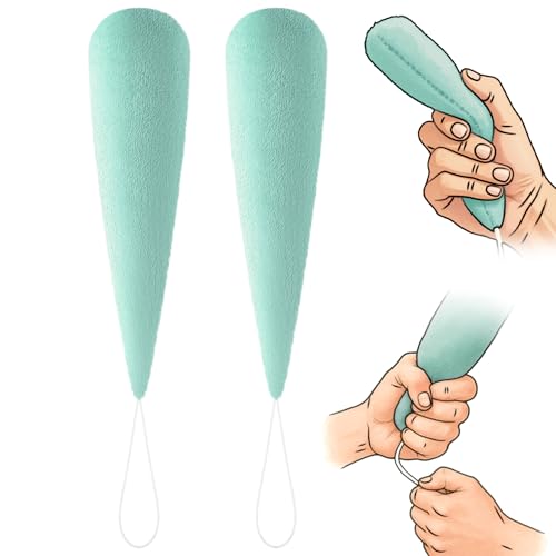 Soulchen 2 Pcs Palm Protector Carrot Hand for Parkinson, Light Green