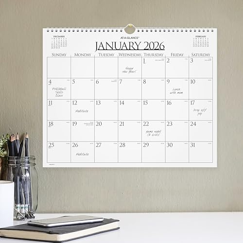 at-a-glance 2026 wall calendar monthly 1534 x 1234 medium business 997-1-26