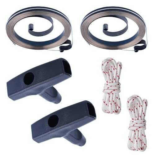Mango de arranque de retroceso con cuerda y resorte para Stihl MS170 MS180 2 uds 5