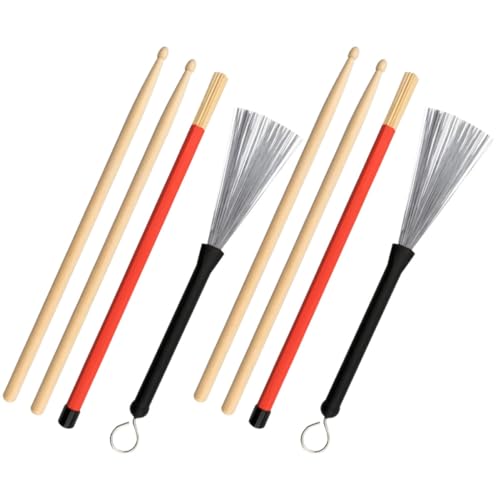 Set de Baquetas de Maple y Cepillo para Percusión miniatura 1