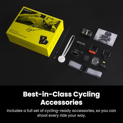 Image of Insta360 GO Ultra Tadej Pogačar Edition - Small 4K Vlogging Camera, Hands-Free, POV Cam, 1 /1.28 inch Sensor, 53g Lightweight, 156 FOV, 200 Min Battery Life, Magnetic Wearable Action Camera for Cycling