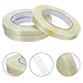 Veemoon 3pcs Industrial Fiberglass Tape Heavy Duty Reinforced Strapping Tape with Wearproof Filament for Strong Adhesion Metal Wood Plastic Cardboard Packaging and Sealing
