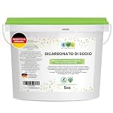 EWL Bicarbonato di Sodio Uso Alimentare 5kg | Polvere Fina | Puro al 100%