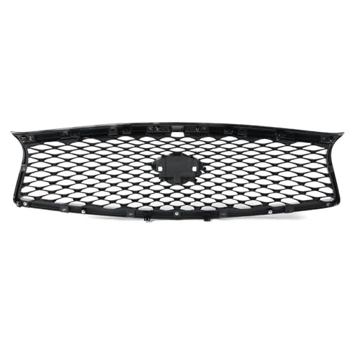 Grille de calandre avant haut de gamme fini noir brillant pour Q50 et Q50S tous modèles