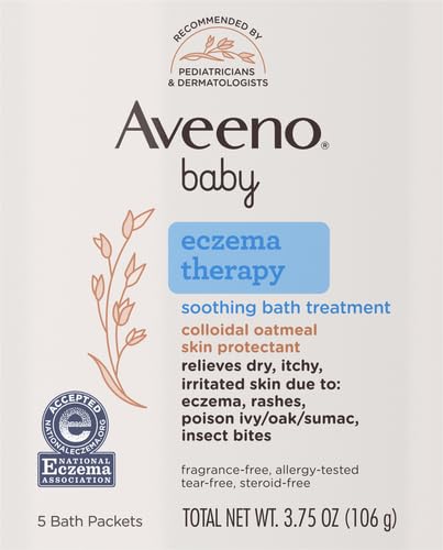Aveeno Baby 3662 Eczema Therapy Soothing Bath Treatment thumb #1