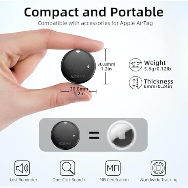 Локатор ключей Esky Smart Tag Pro 4 шт