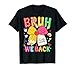 Bruh We Back 4th Grade Back to School Fourth Grade Kids Girl T-Shirt