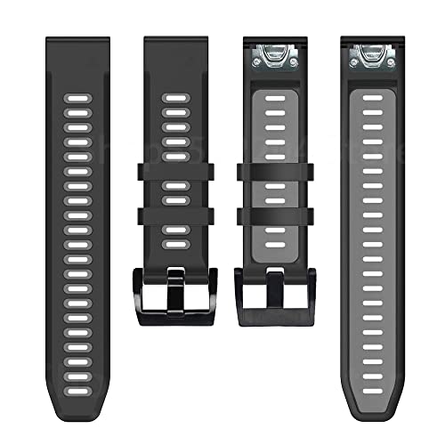 Correa para reloj Garmin Fenix 6X de 26 mm ideal para triatlón y senderismo de montaña