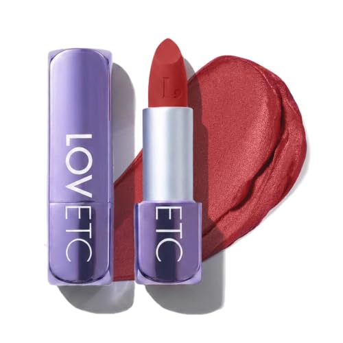 Image of HD Matte Lipstick, Transfer-Proof Makeup, Sweet Swagger, 4.2g | Hyaluronic Acid & Marula Oil Formula, All-Day Wear, One-Glide Application With Rich Colour Payoff, Vegan & Paraben Free