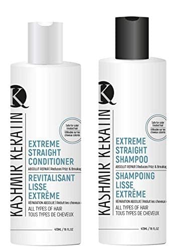 Kashmir Keratin Hair Care Kit (Extreme Straight + Extreme Conditioner) - Image 2