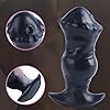 SXOVO Anal Plug Realistischer Pferde Dildo Flüssiges Silikon Buttplug Großer Anal Dildo Schwarz Geädert Masturbation Analplugs Prostata Stimulation Sexspielzeug für Frauen Männer und Paare (S) #1