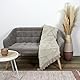 HOME DECO FACTORY - TX9134 – Decke Ethno-Relief Raute Ecru 120 x 150 cm