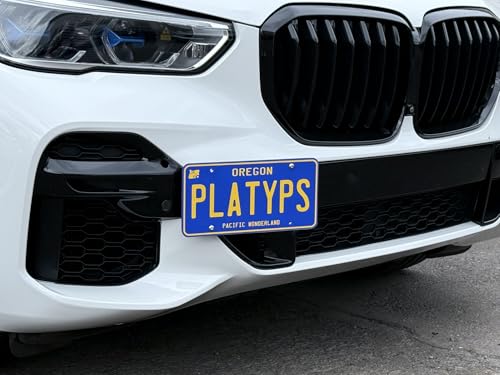 Image of CravenSpeed Platypus License Plate Mount Compatible with BMW X5 M-Sport / M50i 2019-2023 [G05] | No Drilling | Installs in Seconds | Made of Stainless Steel & Aluminum | Made in USA