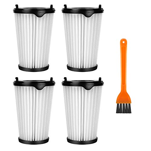 ThinkTex 4 Piezas Filtro para Aspiradoras AEG Ergorapido, Accesorios Extraíbles y Lavables, para Todas las Aspiradoras AEG CX7-2 Ergorapido ,AEF150 Filtro,con 1 Cepillo Pequeño Cover