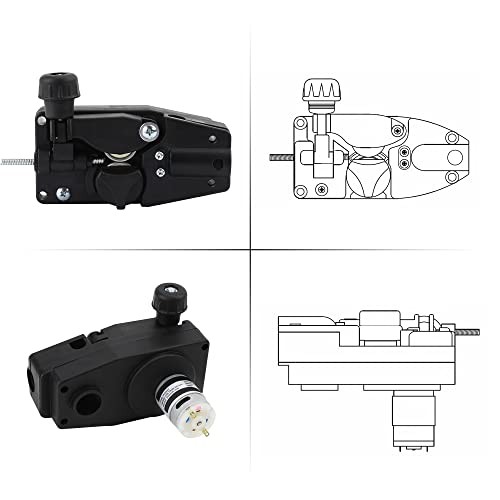 Hynade Mig Wire Feeder Dc 24V 10W, 0.6-1.0Mm Soldering Assistant Roll Wire Feed Motor For Mig Welder, Feeding Speed 2-13 M/Min Flux Core Automatic Feeder #TOP2