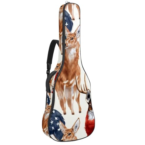 Sac pour guitare acoustique 40 41 42 pouces housse de transport étanche avec rangement