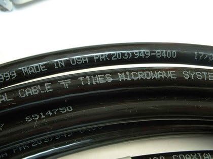 MPD Digital LMR-400 Antenna Cable - SMA-Type Male - SMA-Male Connectors - 20 ft | Times Microwave Made In The USA by LMR400 50 0HM Coxial Cable