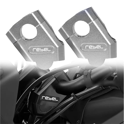 Adaptateur Rehausseur Guidon CNC Rebel 500 Pontet Moto