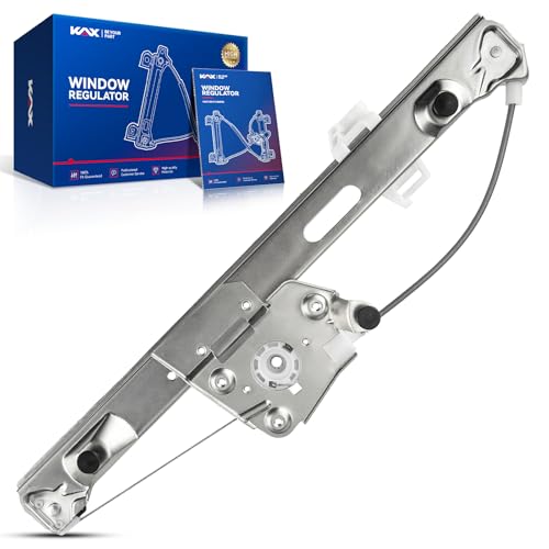 Image of KAX 749-468 Power Window Regulator Compatible with 328i, 328i xDrive, 325i, 330i, 328xi, 335i, 325xi, 335i xDrive, 330xi, 335d, 335xi, M3 Rear Left Driver Side Window Lifter