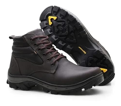 Bota De Segurança Gogowear Com C.A 43.770 Em Couro Picker Areia