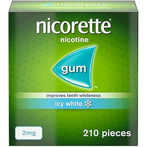 Nicorette Chewing Gum Icy White Gum 2mg Quantity 210 Cover