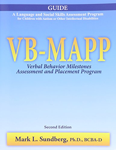 ed protocol program - VB-MAPP: Verbal Behavior Milestones Assessment and Placement Program (2nd Edition), Full Set