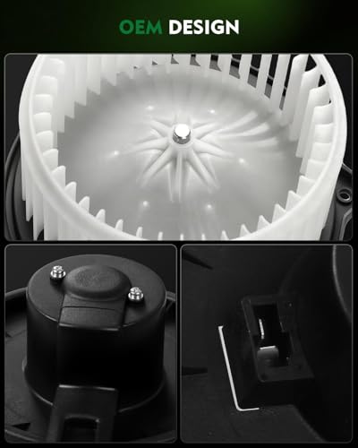 Image of HVAC Heater Blower Motor with Fan Cage for:-Toyota Corolla 2002 2003 2004 2005 2006 2007 2008, for Matrix base xr 2003 2004 2005 2006 2007 2008, A /C Blower Motor Replace OE# 700057 8710302370