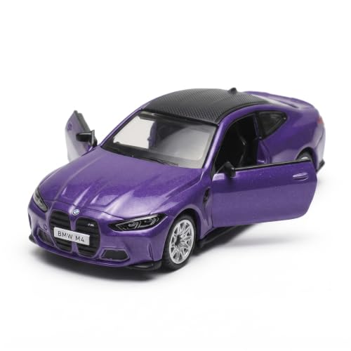 Image of Wizplex CCA Officially Licensed BMW M4 1:64 Scale Die Cast Metal Car - Collectible Alloy Sports Coupe with Openable Doors & Free-Rolling Wheels, Display Showpiece for Kids 3+