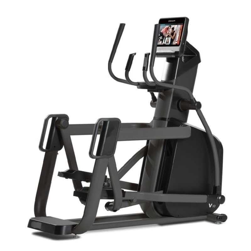 Image of Touchscreen Elliptical Exercise Machine,New Leg Suitable for Home Fitness, Gym, Business and Leisure Office Use