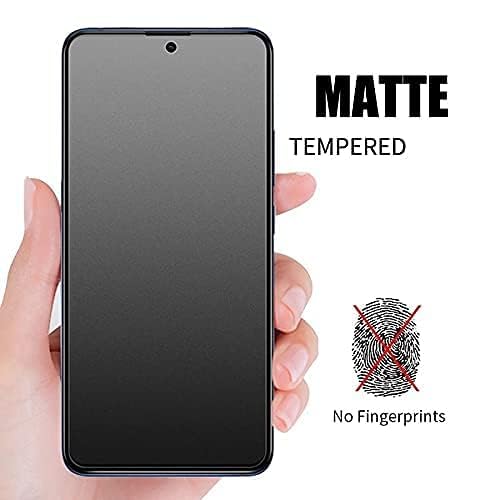 Image of Matte Finish Gaming Tempered Glass Screen Protector Compatible For Motorola Moto Edge 70 5g | With Camera Lens Protector Screen Guard Pack 1+1