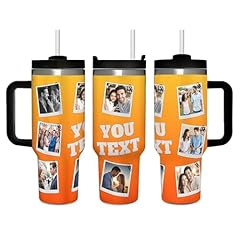 Custom Tumbler with 8 Pictures