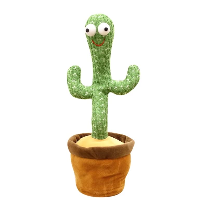 WISHKEY Plastic Dancing Talking Cactus Toy for Babies, Chargeable Mimicking Doll with LED Lights and Sound Recording Feature, Green, 3+Months (Pack of 1) (B0BFWPP2SN) Amazon Price History, Amazon Price Tracker
