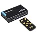 gofanco HDMI Switch 4K, 5 Port HDMI Switcher Supports 4k@30Hz/2K/1080p/3D with IR Remote Control, HDMI 1.4 HDCP 1.4, for PC Laptop, Xbox One S/X, PS3/PS4, Fire Stick, Apple TV, Roku, Blue-ray Player