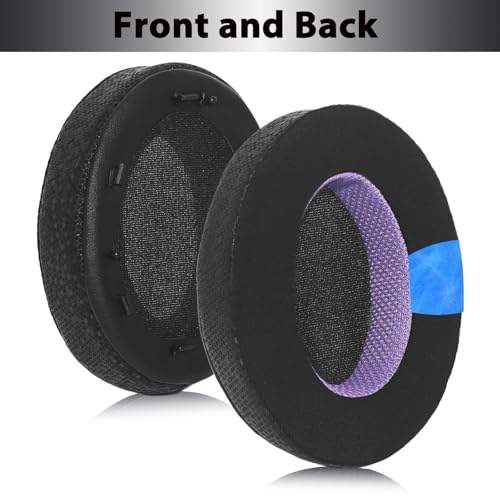 Image of WH-1000XM3 Replacement Earpads, Upgraded Cooling Gel Ear Pads for Sony WH-1000XM3 Headphone, Comfort Material & Unique Inner & Outer Layer, Black & Purple Special Edition