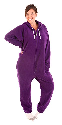 Forever Lazy Adult Onesie - Purple People Sleeper - XS