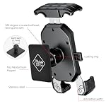 Golf Cart Magnetic Phone Holder Mount Compatible with EZGO/Club Car/Yamaha, Compatible with iPhone/Galaxy/Google Pixel, Ultra Strength Magnet/360° Rotatable/One-Handed Pick & Place - Image 6