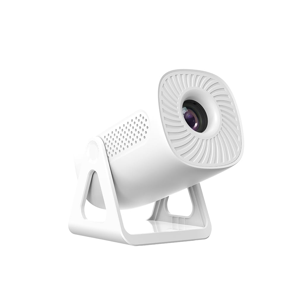 Toreto Prismo Full HD 1080P Smart Projector with WiFi Miracast (Android 12), 150 ANSI Lumens, 120” Display, Bluetooth, Screen Mirroring, HDMI/USB/Aux Support, 7 RGB Ambient Light – White-image-8