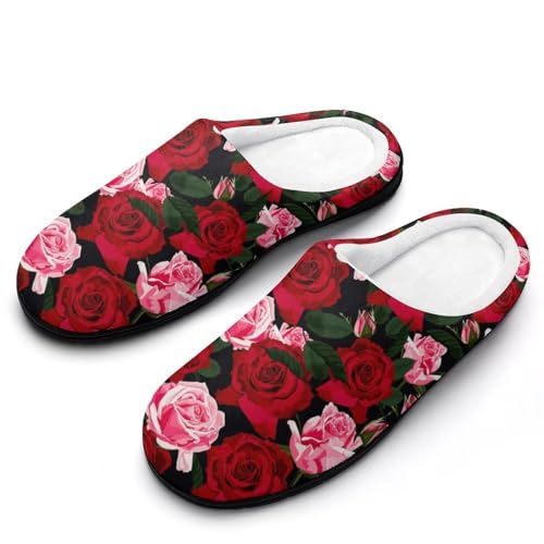 Halloween Green Eyes Black Birds Cat House Slippers For Woman Ladies Memory Foam Bedroom Slipper Outdoor Slip-On Shoes