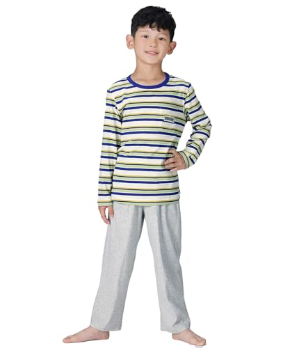 Wacoal KIDS JUINOR(���R�[�� �L�b�Y �W���j�A) �L�b�Y �j���p�W���} ���� ��100��(�{��) �㉺�Z�b�g ���Y�{�� CBR114 YE 8