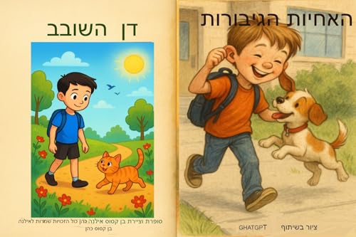 ‫דן השובב: האחיות הגיבורות‬ (Hebrew Edition)