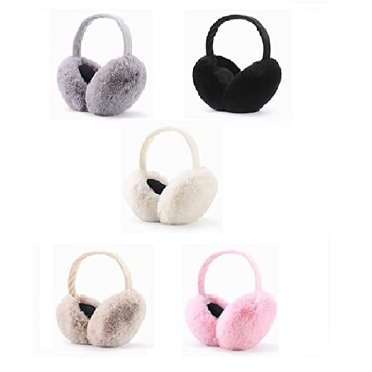 ( PACK OF 3 Winter Outdoor Wear Adjustable Size Ear Muffs/Warmer for Kids, Girls and Women random colour-image-15