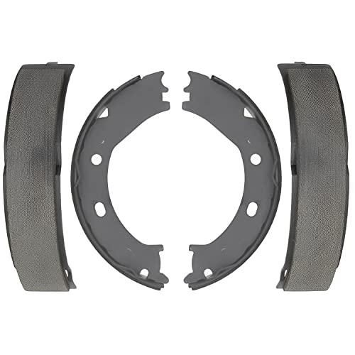 Detroit Axle - Rear Brake Shoes for Dodge Ram 1500 Durango Chrysler Aspen Ford E-150 Club Wagon Premium Rear Parking Ceramic Brake Shoes Replacement