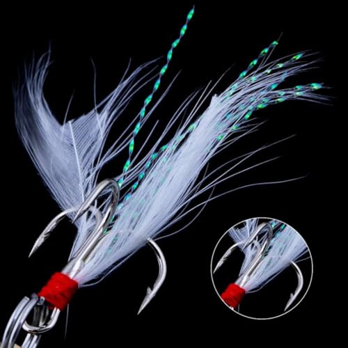 Kit de leurres de pêche pour différents poissons boîte compartimentée 101 pcs - 3