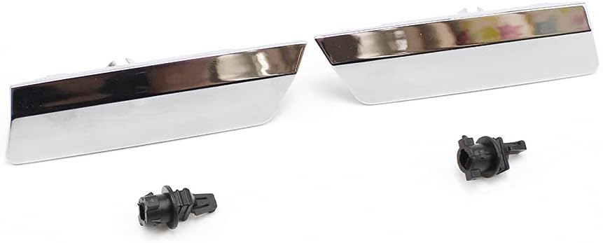 LARBLL Pair Headlight Washer Nozzle & Cover Set 85208-50030 85207-50030 for LEXUS LS460 2007 2008 2009