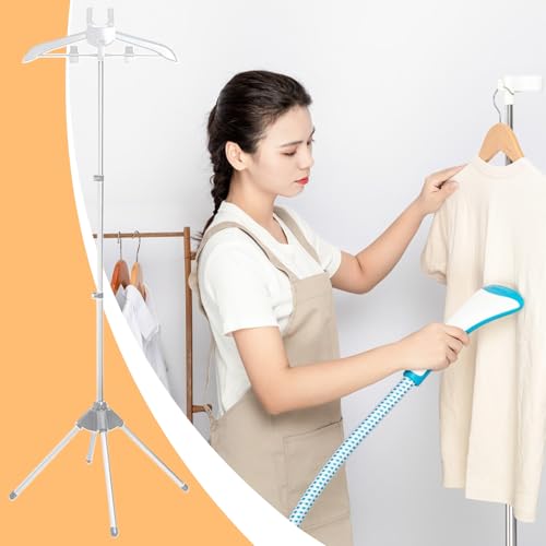 Défroisseur vertical ajustable et pliable pour un repassage facile