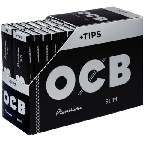 Feuilles OCB Slim Papers + Tips King Size avec filtres integres - 2